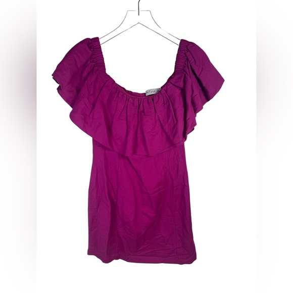 PETAL & PUP DORA MINI DRESS - BERRY LARGE B986 - Picture 5 of 7